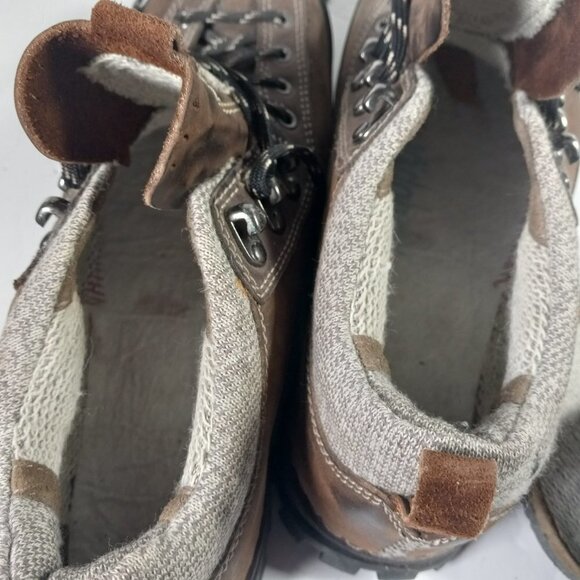 Timberland Hikers Smartwool Mens 8M Nubuck Ankle with Vibram Eco Step Outsole - Picture 10 of 16